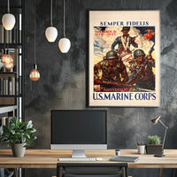 168th Anniversary US Marine Corps Historical Poster