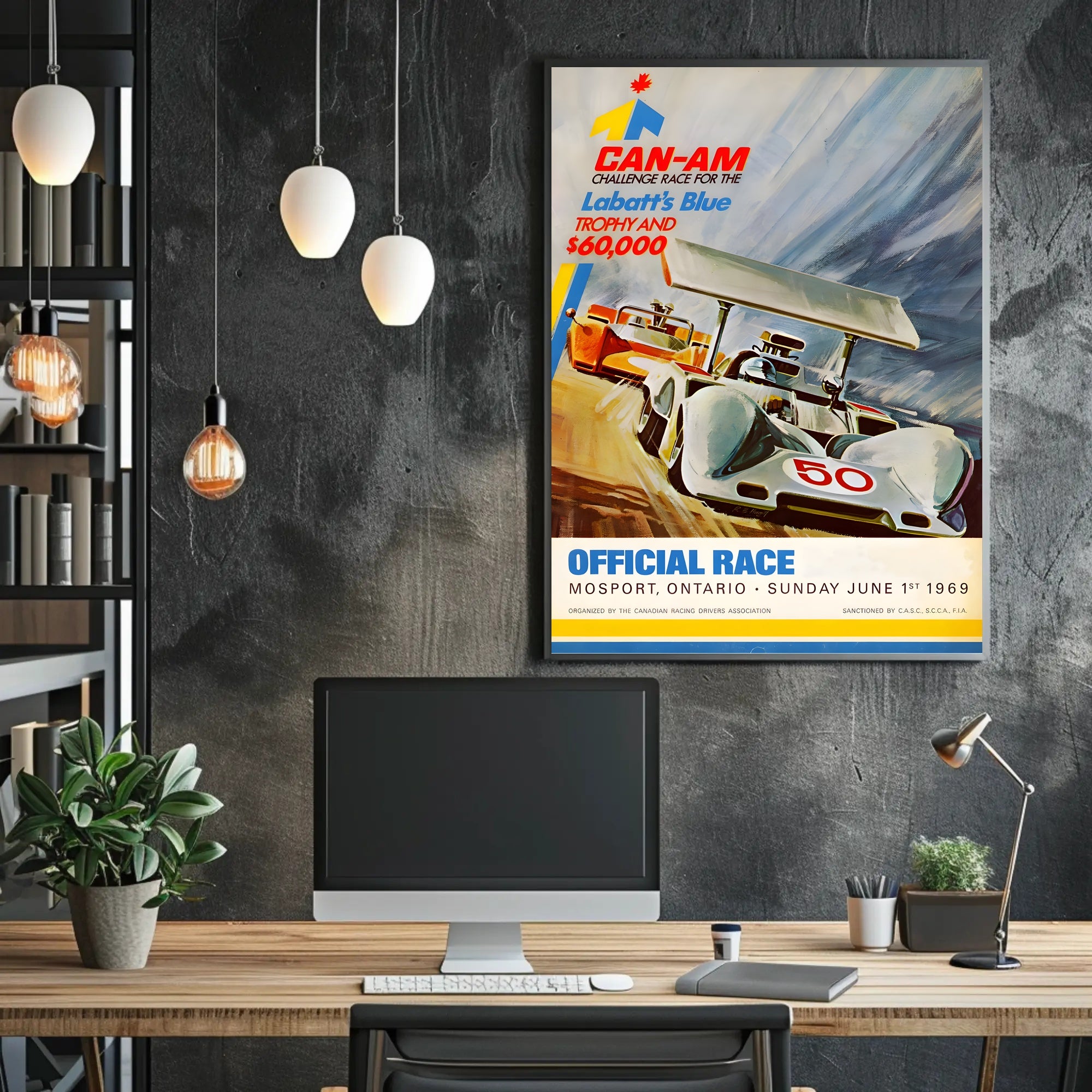 Can-Am Challenge Race Poster