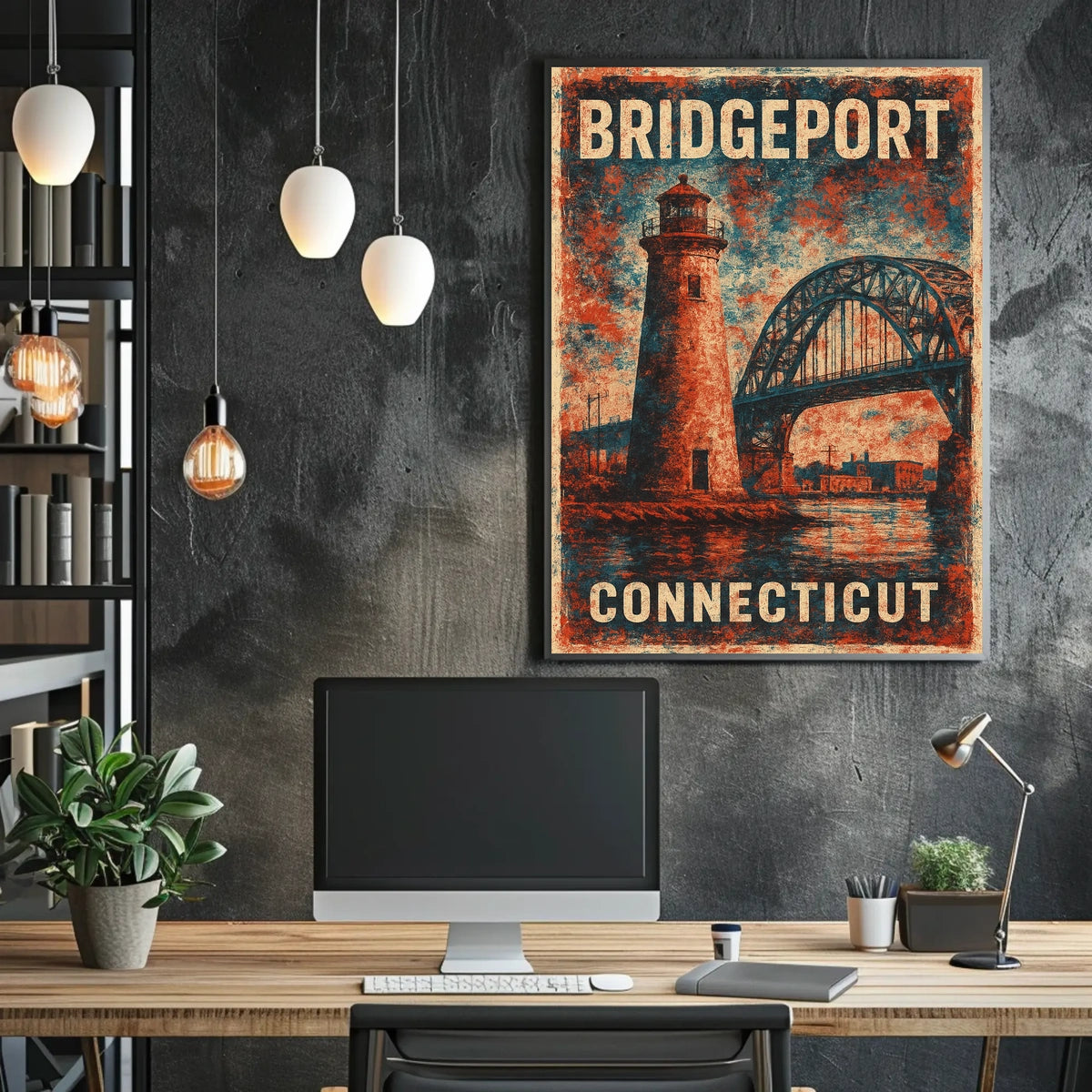 Bridgeport, Connecticut Poster