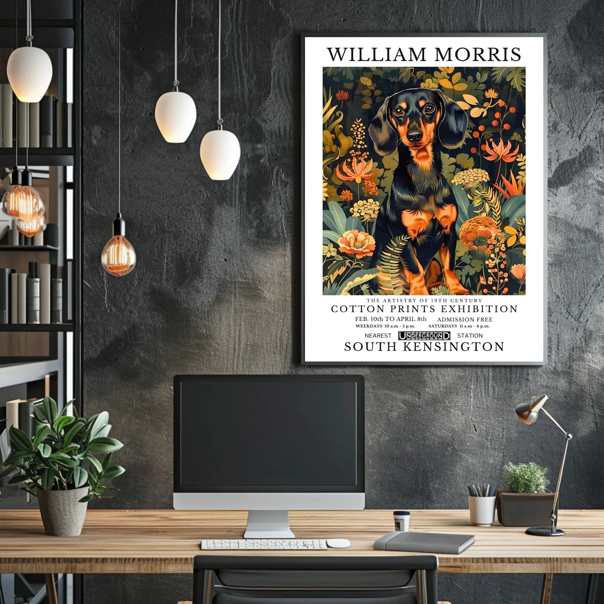 The Artistry of William Morris in Artistic Poster