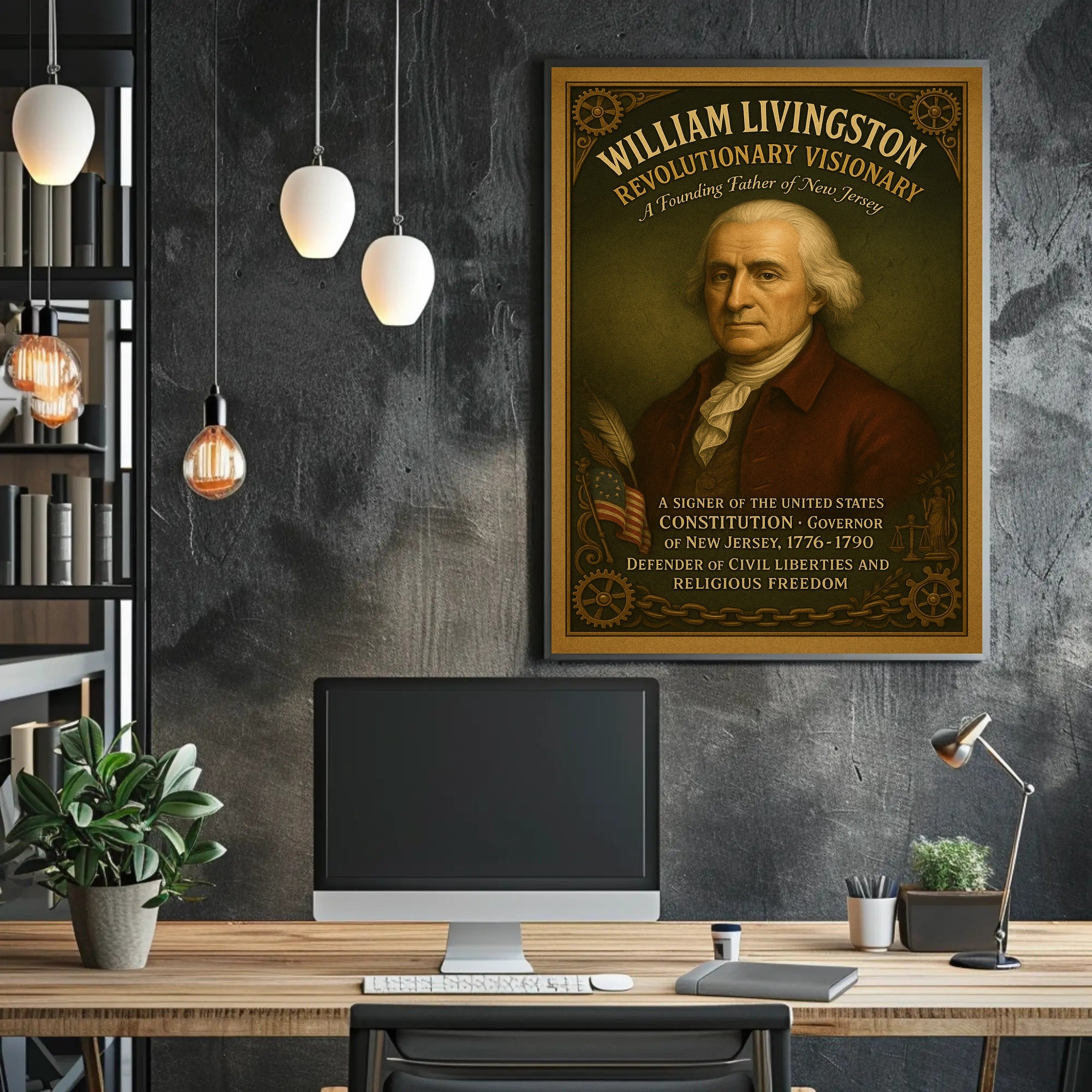 William Livingston Founding Father Historical or Presidential Poster