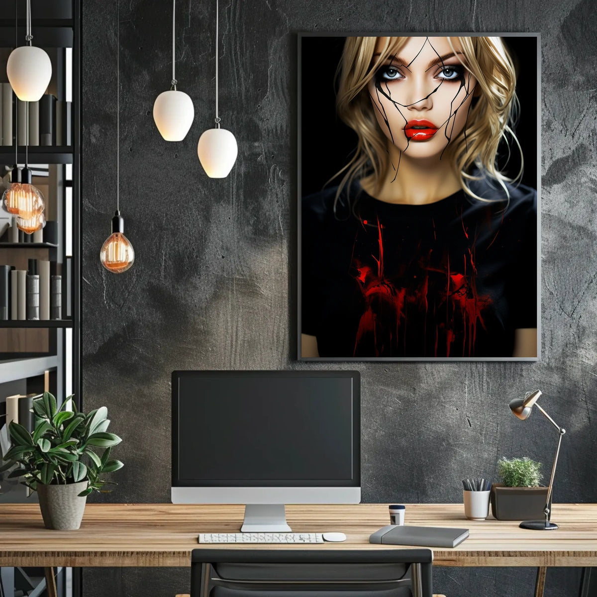 Fractured Beauty Poster