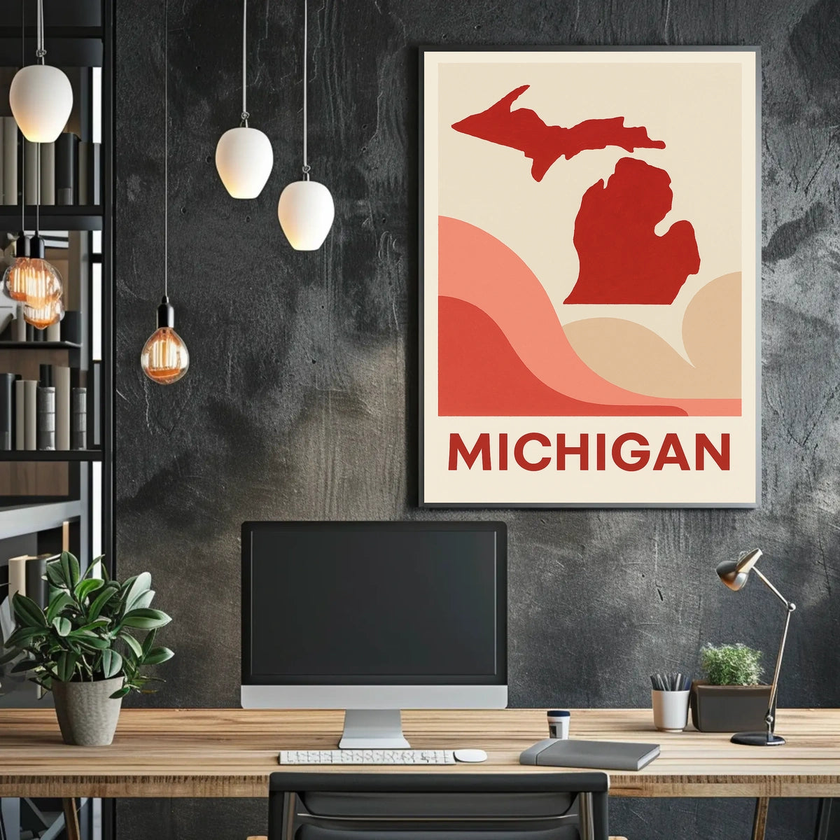 Michigan Landscape Poster