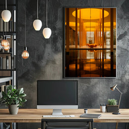 Modern Architectural Elegance Modern Poster