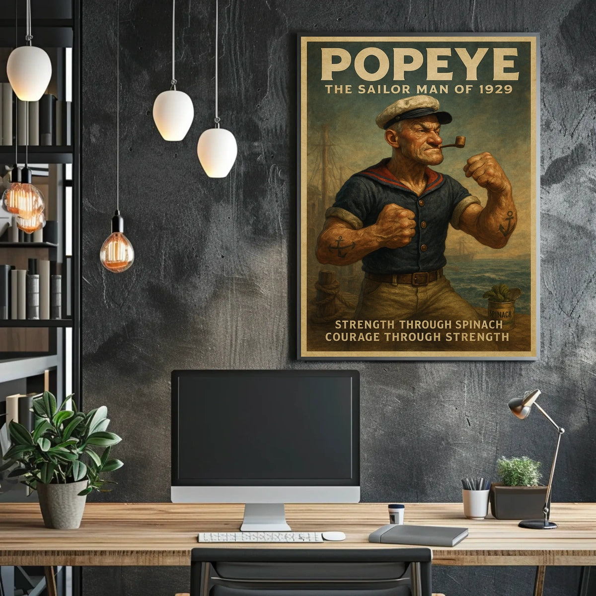 Popeye 1929 Art Poster POP-192
