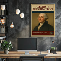 Patriotic Leader Portrait: Historical or Presidential Poster PosterGoat