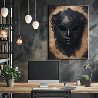 Enigmatic Elegance Poster