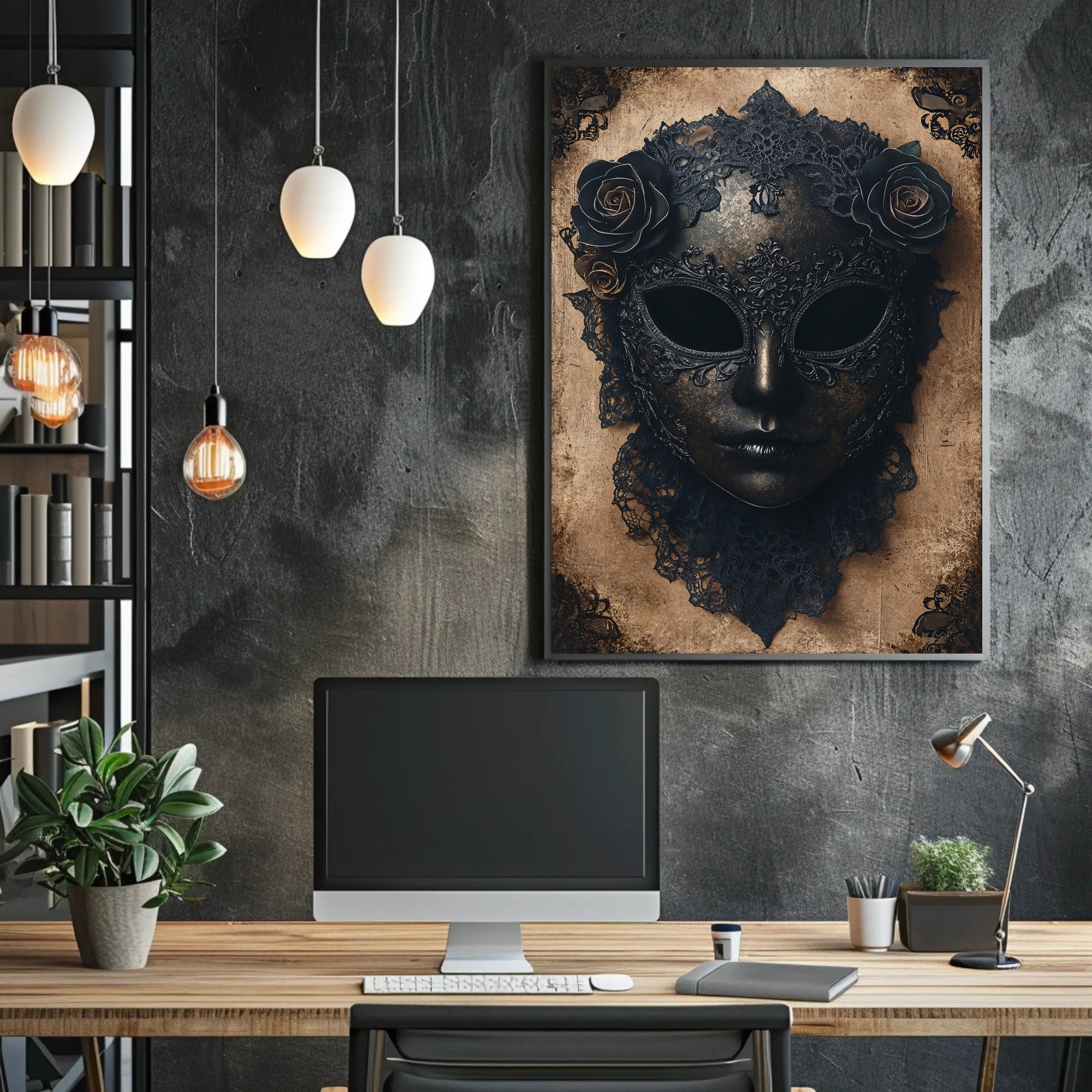 Enigmatic Elegance Poster