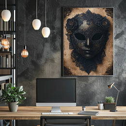 Enigmatic Elegance Poster