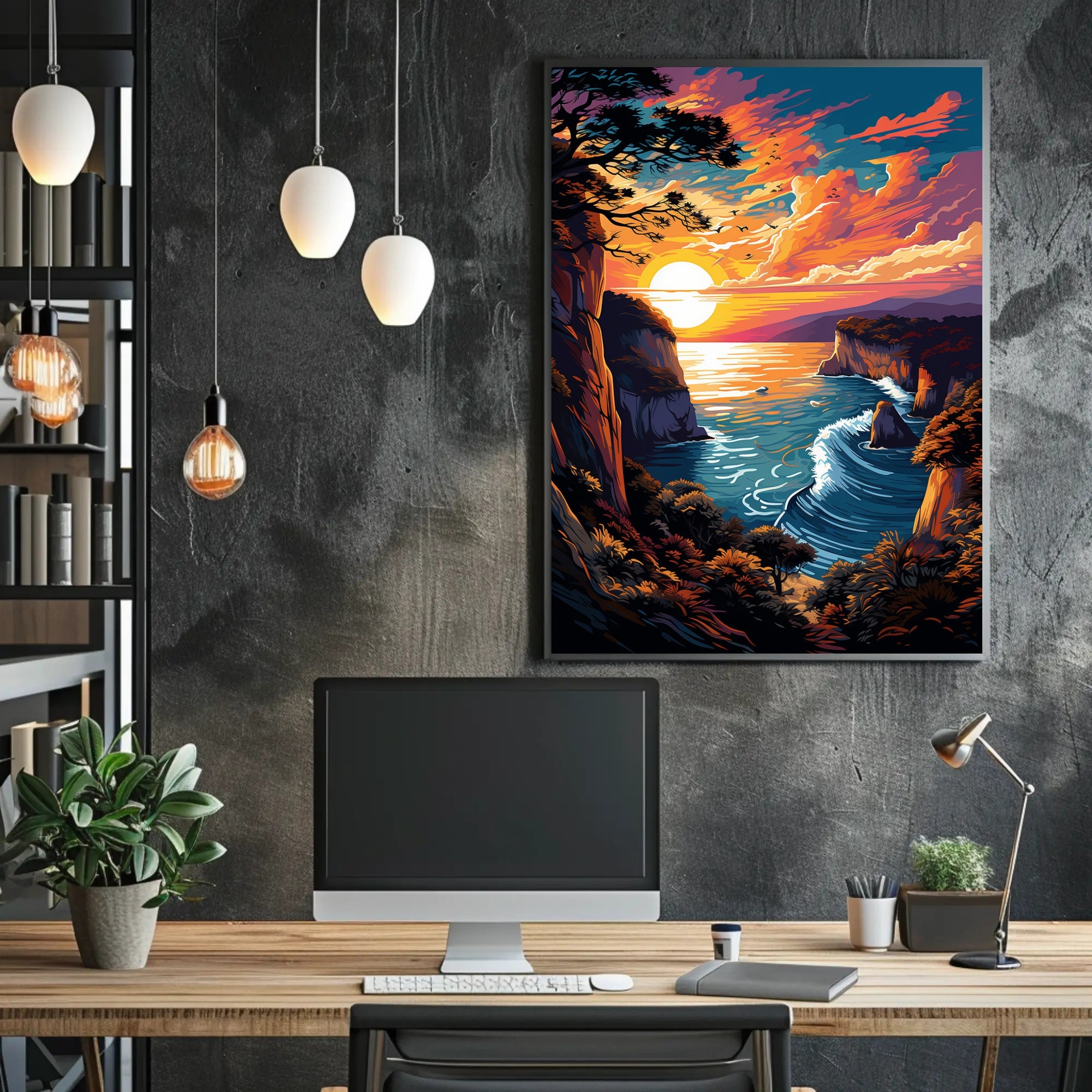 Sunset Serenity Poster