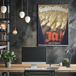 Großdeutschland Rally Poster PosterGoat