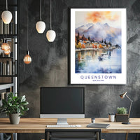 Queenstown Tranquility Poster PosterGoat