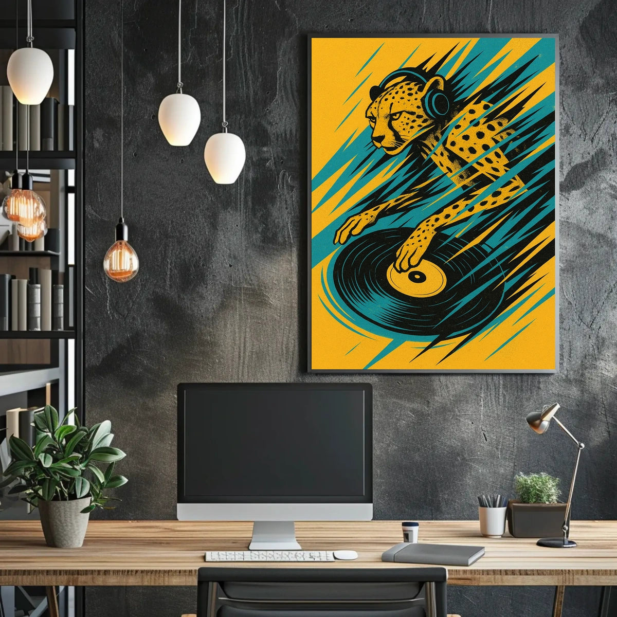 Dj Cheetah Vibes Poster