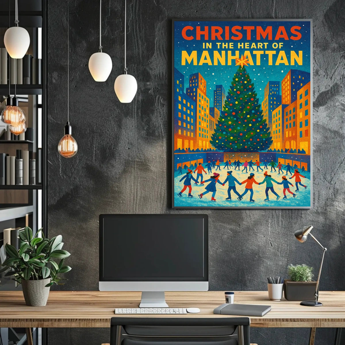 Christmas in the Heart of Manhattan Poster