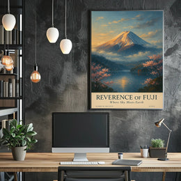 Reverence of Fuji Poster