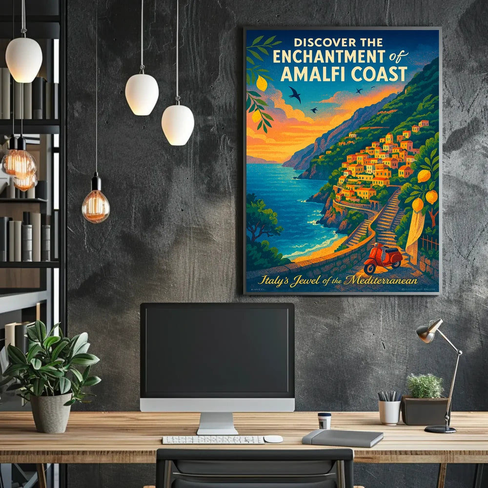 Discover the Enchantment of the Amalfi Coast Poster