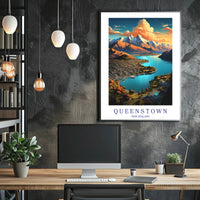 Scenic Queenstown Poster PosterGoat
