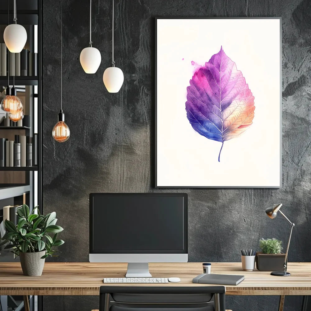 Mid-Century Modern Aesthetic Art Poster