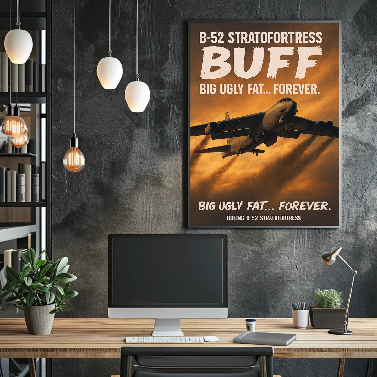B-52 Stratofortress - BUFF Poster
