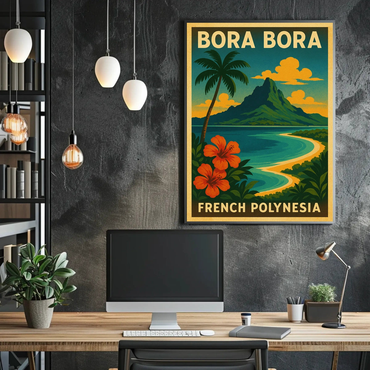 Bora Bora Tropical Paradise Poster