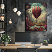 Enchanted Balloon Journey Poster