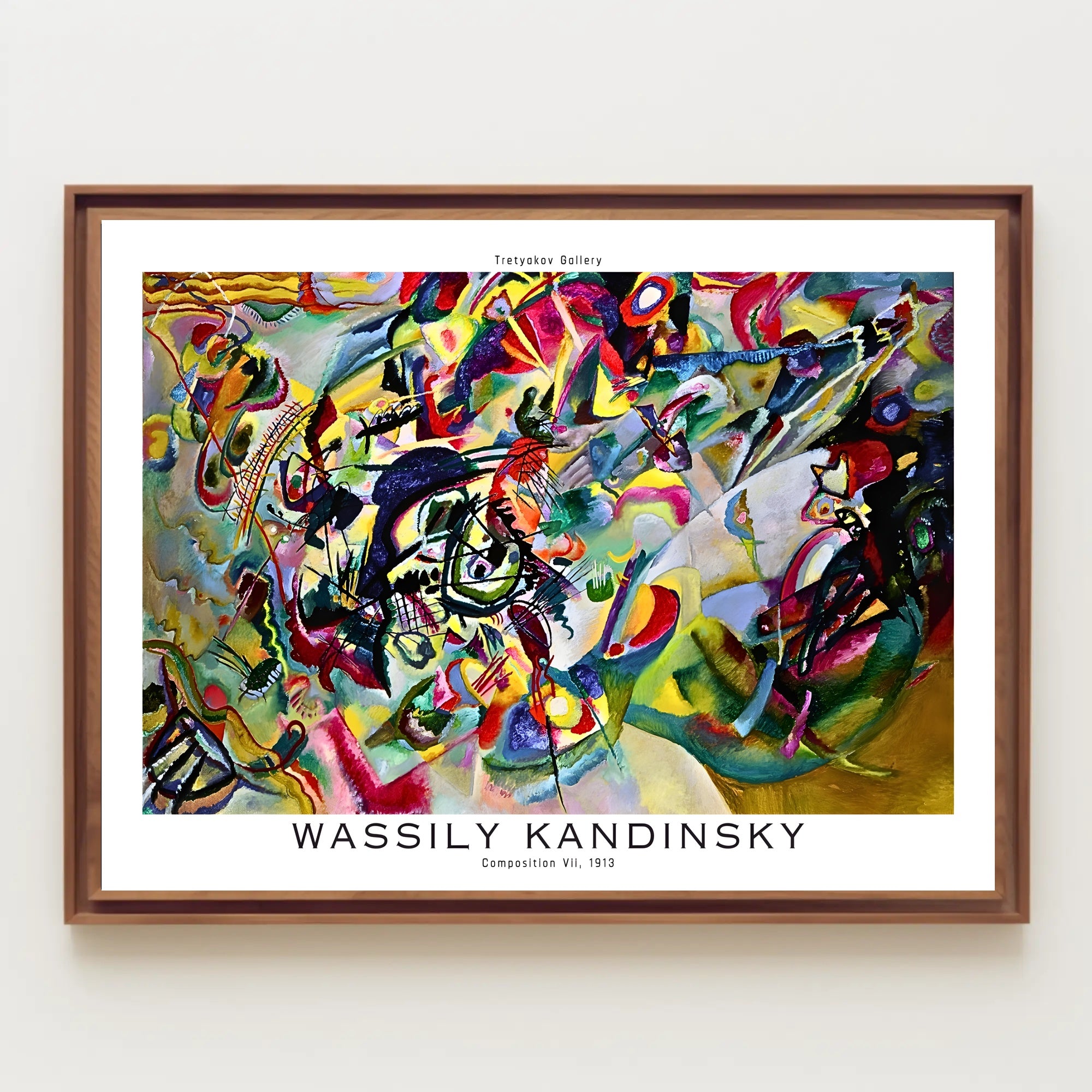 Wassily Kandinsky Composition VII Poster