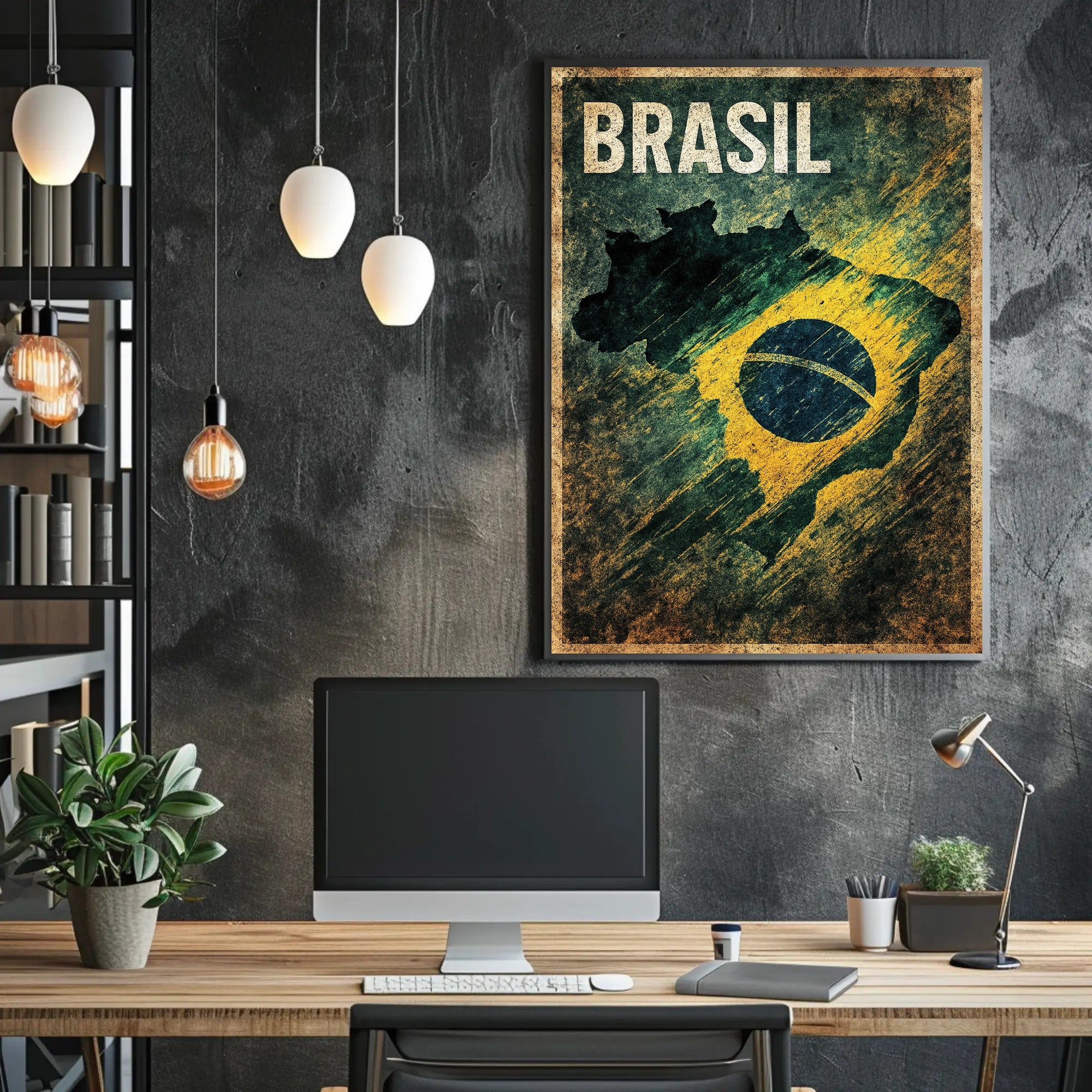 Brasil - National Pride Poster