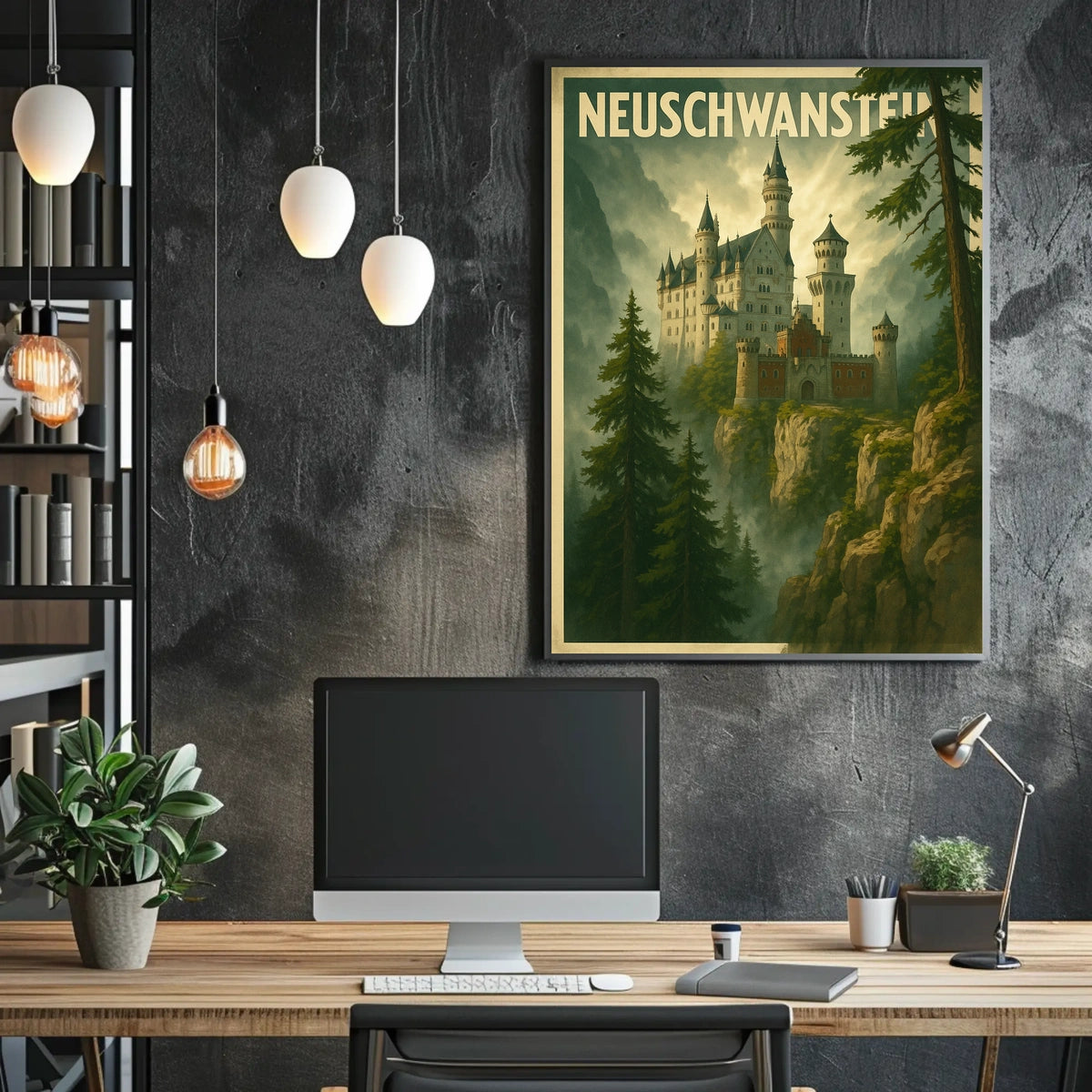 Neuschwanstein Castle Poster