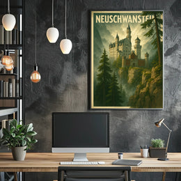 Neuschwanstein Castle Poster