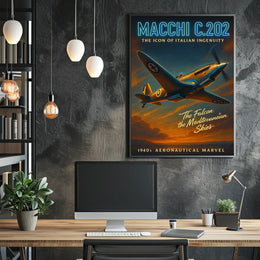 Macchi C.202 The Icon of Italian Ingenuity Poster