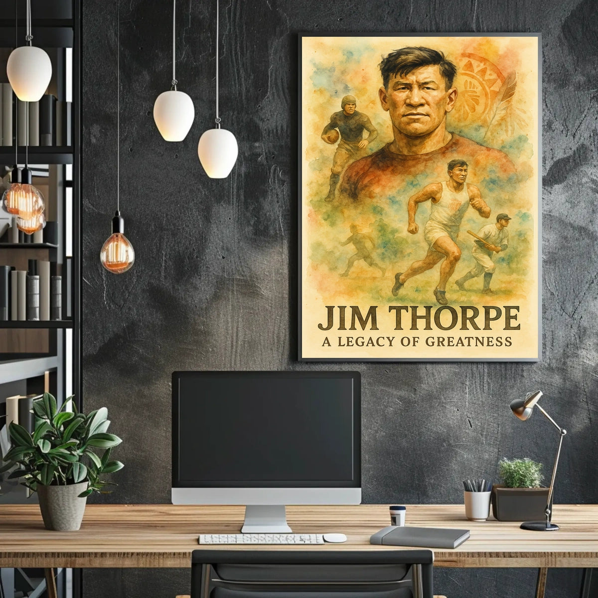 Celebrating Jim Thorpe Poster
