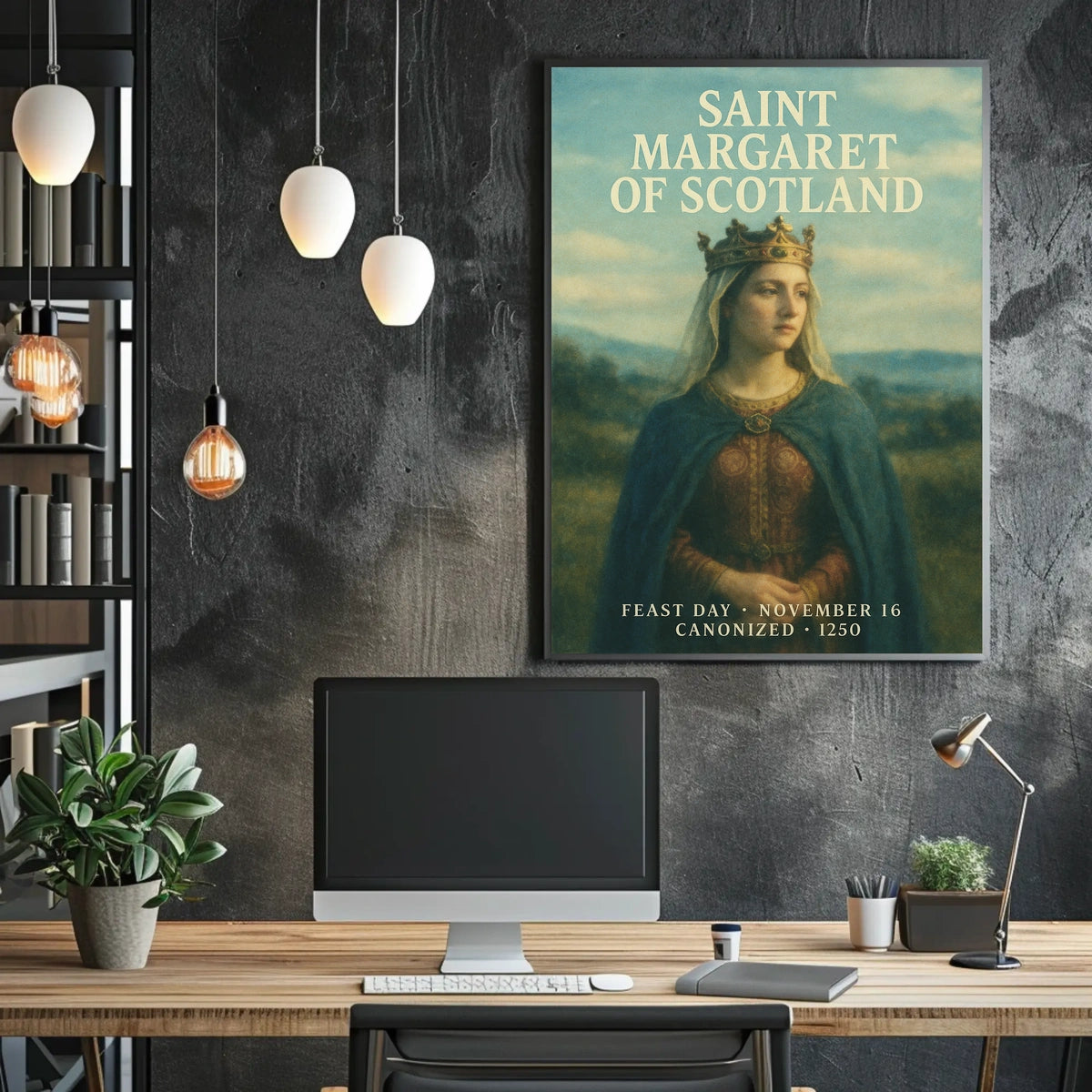 Saint Margaret Of Scotland Poster