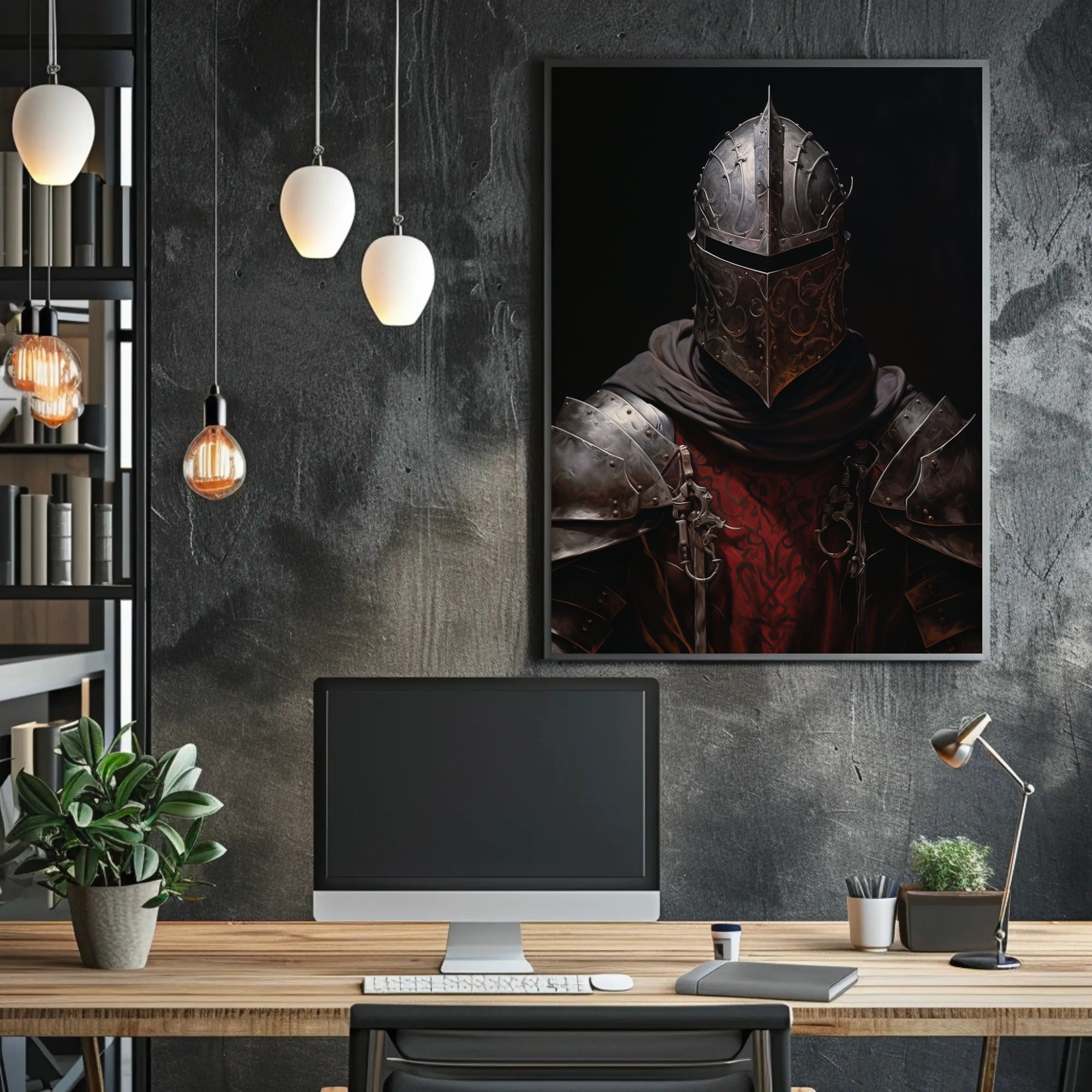 The Armored Knight Poster