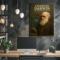 Charles Darwin The Evolutionary Poster