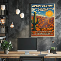 Grand Canyon and Sonoran Desert Adventure Poster
