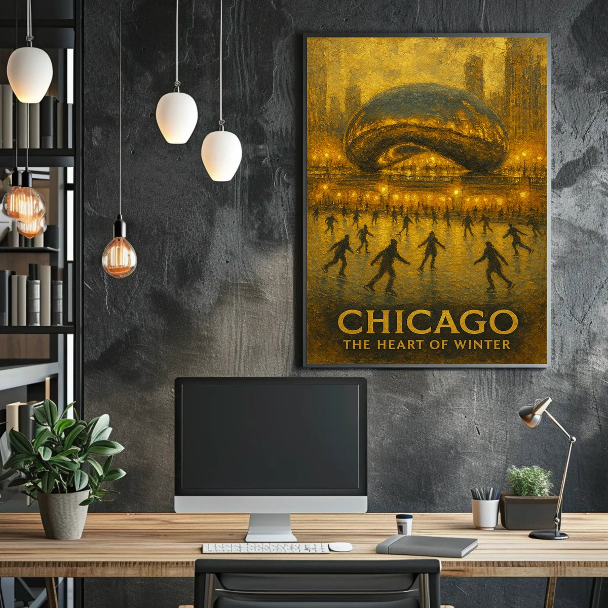 Chicago The Heart Of Winter Poster