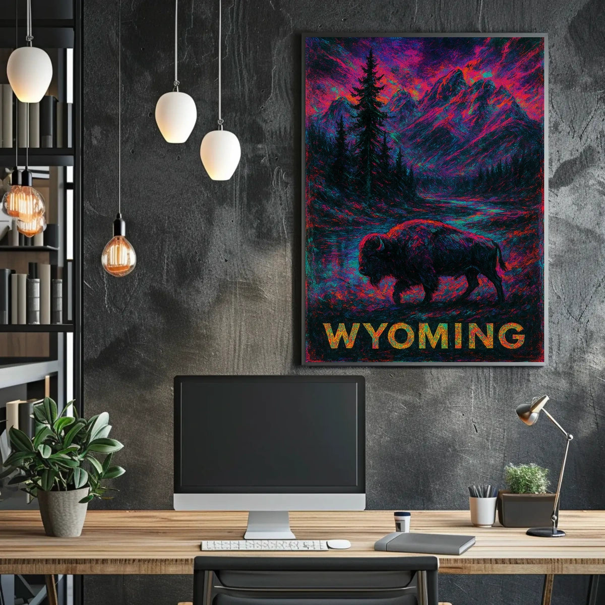Wyoming Wilderness Poster