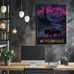 Wyoming Wilderness Poster