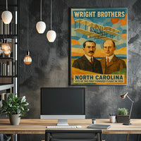 Wright Brothers Pioneers Of Flight Poster