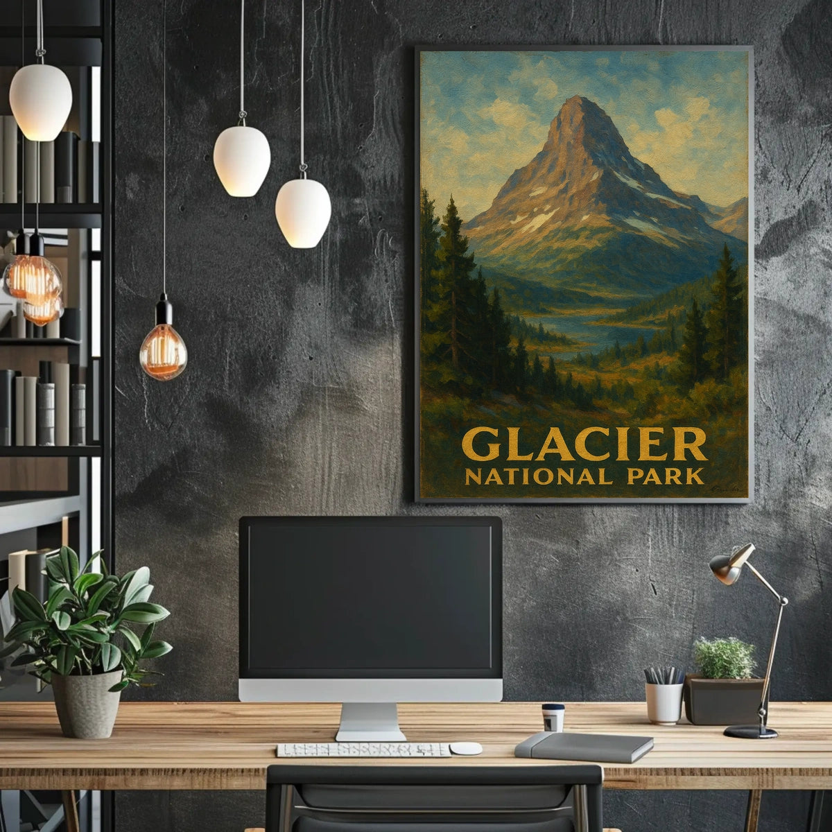 Glacier National Park Poster