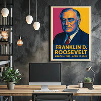Franklin D. Roosevelt Poster