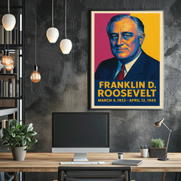 Franklin D. Roosevelt Poster