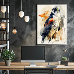 Majestic Falcon Poster