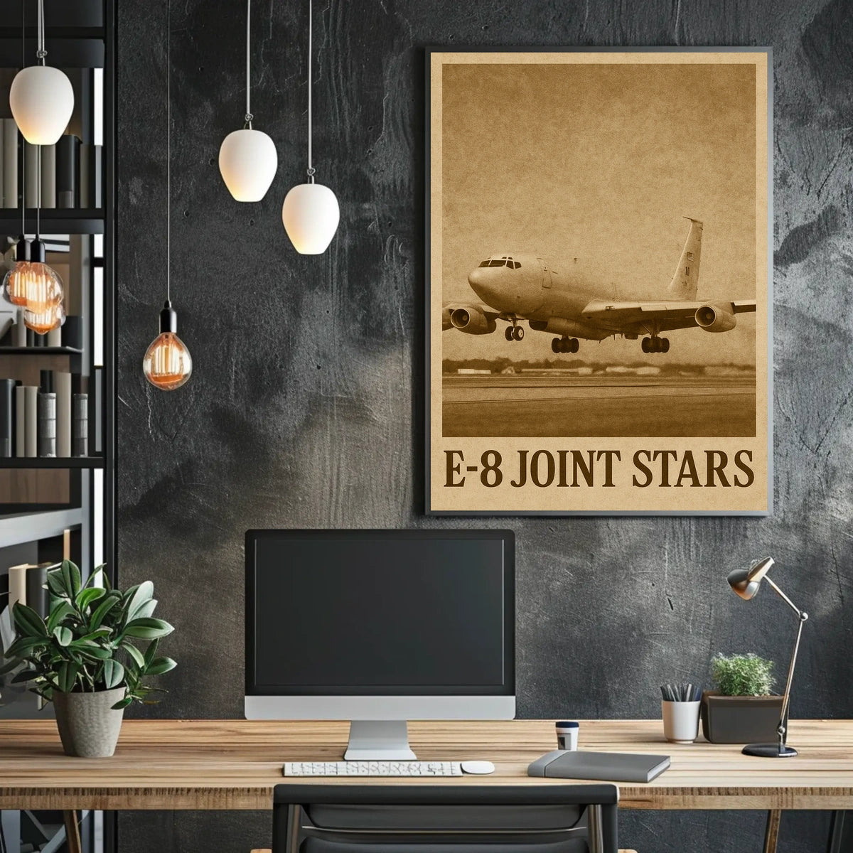 E-8 Joint Stars Poster
