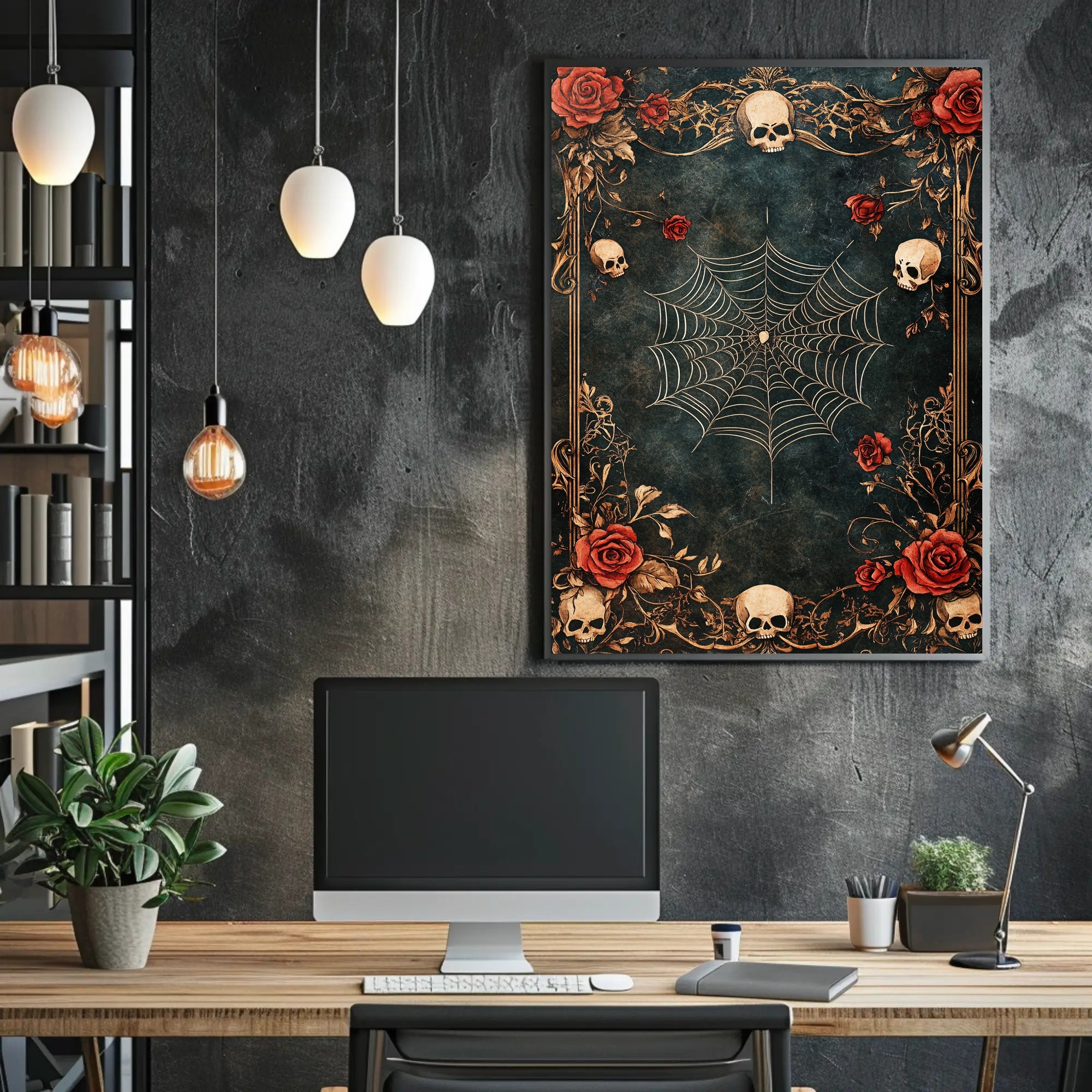 Gothic Elegance Poster
