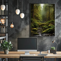 Tranquil Wilderness Travel Poster Print