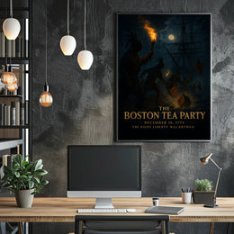 The Boston Tea Party Poster PosterGoat