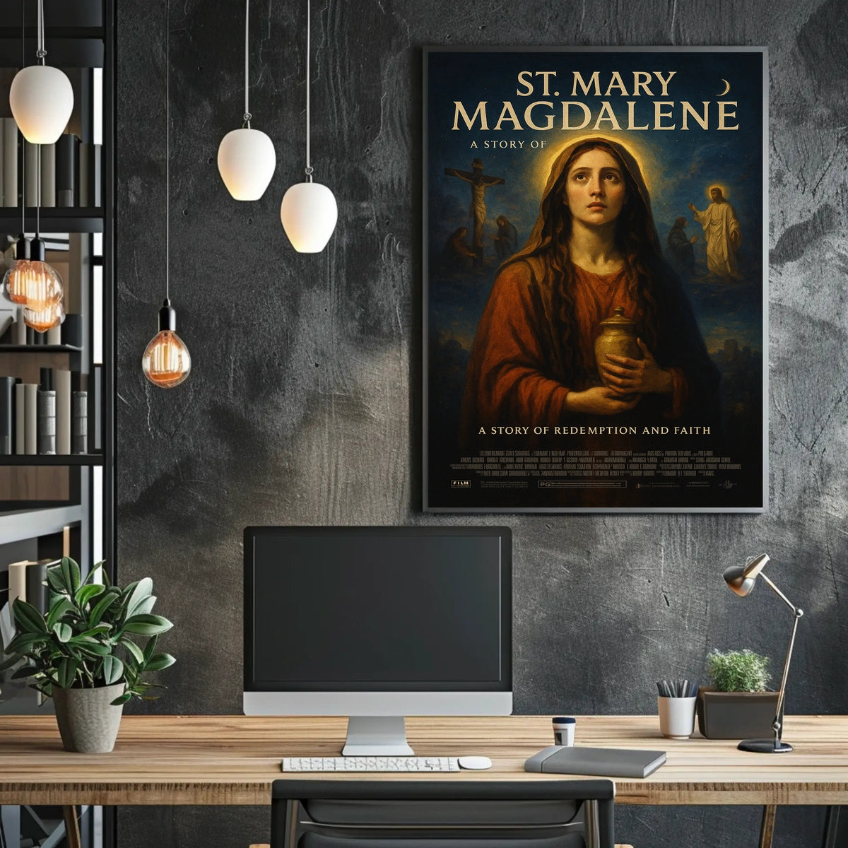St. Mary Magdalene A Story of Redemption and Faith Poster