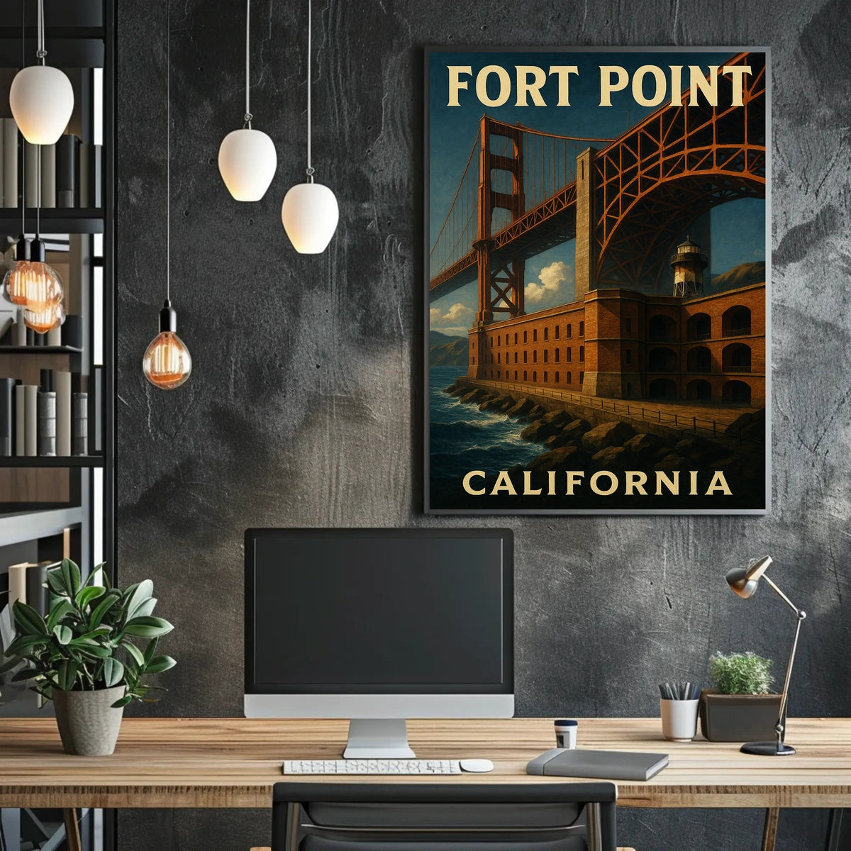 Fort Point, California Poster