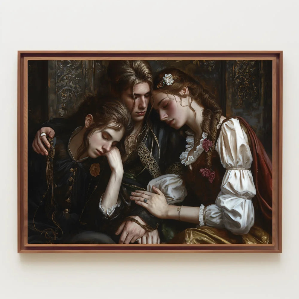 Renaissance Elegance: Photorealistic Historical Drama Poster